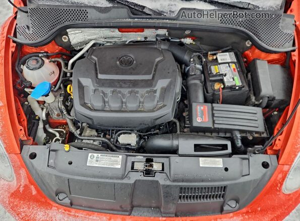 3VWJD7AT0KM718817 2019 VOLKSWAGEN BEETLE Orange 