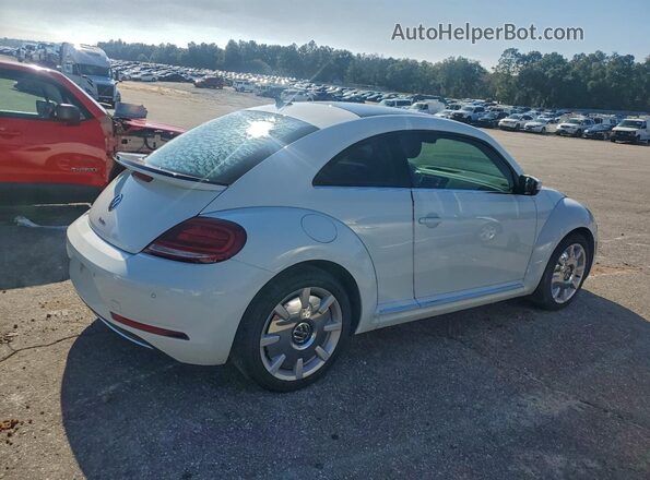 3VWJD7AT1JM714435 2018 VOLKSWAGEN BEETLE Белый Задняя правая четверть