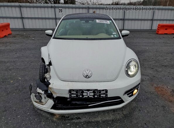 3VWJD7ATXJM728382 2018 VOLKSWAGEN BEETLE White Vista frontal