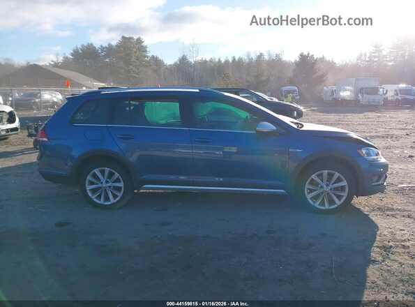 3VWM17AU2KM523364 2019 VOLKSWAGEN GOLF Синий Вид щитка приборов