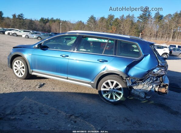3VWM17AU2KM523364 2019 VOLKSWAGEN GOLF Синий Вид задней части салона
