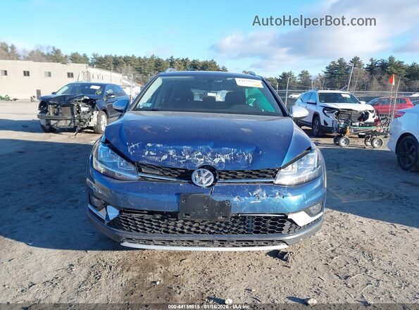 3VWM17AU2KM523364 2019 VOLKSWAGEN GOLF Синий Вид панели приборов