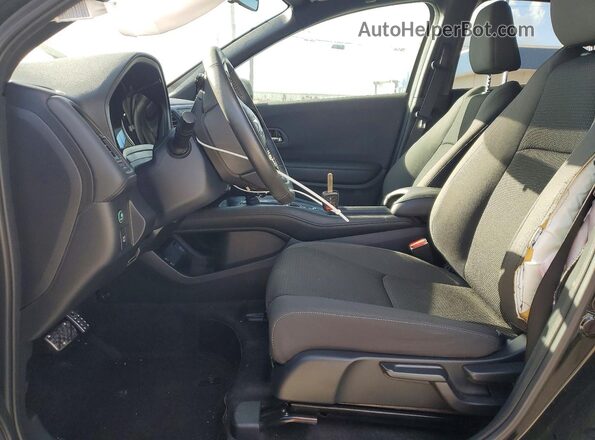 3CZRU5H14MM733185 2021 HONDA HR-V Черный Вид панели приборов