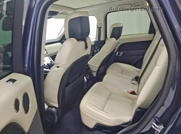 SALWR2RU8KA862566 2019 LAND ROVER RANGE ROVER Blue Rear view