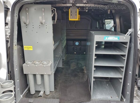 NM0LS7F24K1408567 2019 FORD TRANSIT Silver Rear interior view