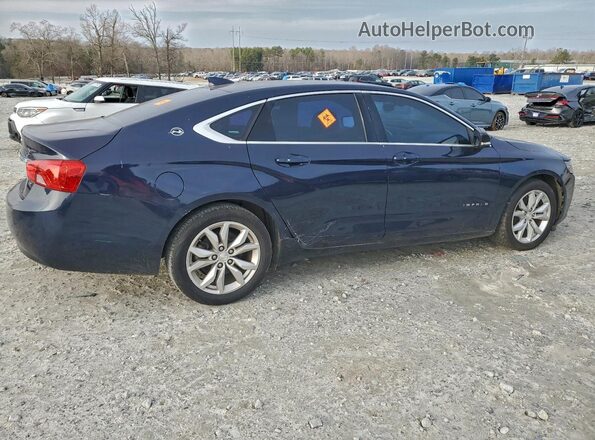 2G1105S35J9147231 2018 CHEVROLET IMPALA Синий 