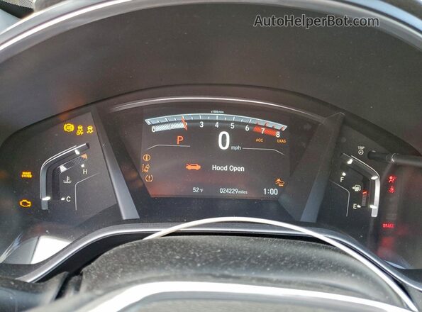 5J6RW1H81NA013387 2022 HONDA CR-V Gray Vista de los asientos traseros