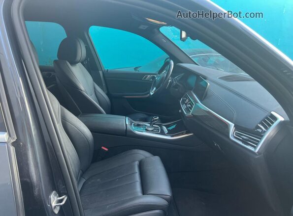 5UXCR6C00M9H35145 2021 BMW X5 Синий 