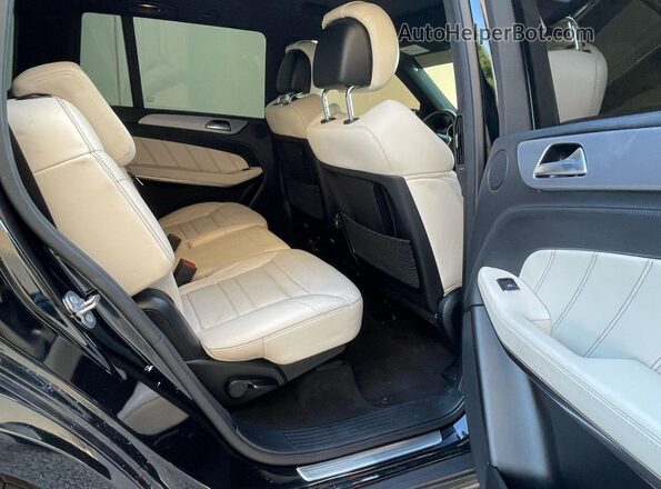 4JGDF7FE1KB235179 2019 MERCEDES-BENZ GLS-CLASS Black Widok wnętrza z przodu