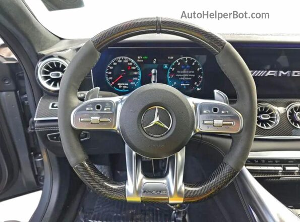 WDD7X8JB3KA007469 2019 MERCEDES-BENZ GT-CLASS Gray Widok zestawu wskaźników