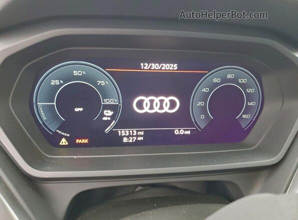 WA1B5BFZ3SP015026 2025 AUDI Q4 White 