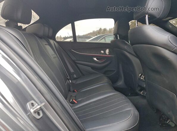 W1KZF8EB7MB000320 2021 MERCEDES-BENZ E Gray Widok wnętrza z tyłu