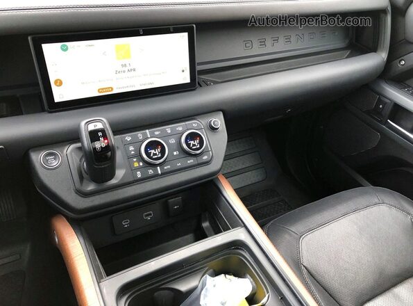 SALE27EU7R2252066 2024 LAND ROVER DEFENDER Серый Вид задних сидений