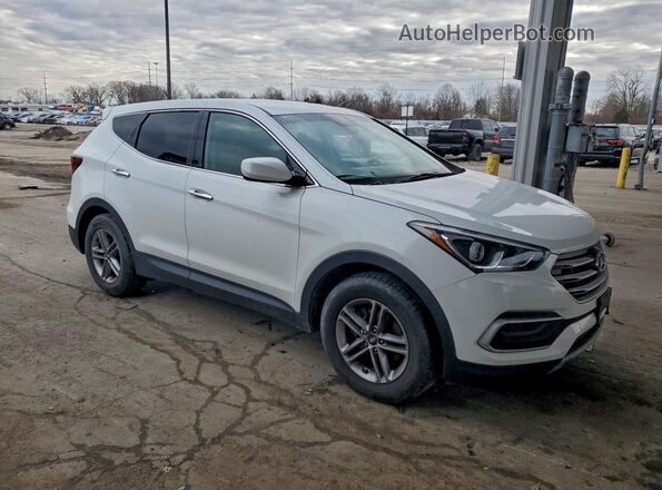 5XYZT3LB5JG564199 2018 HYUNDAI SANTA FE White 
