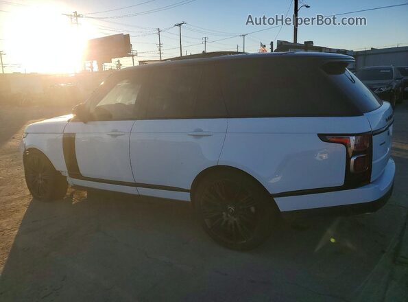 SALGS2RE5JA513705 2018 LAND ROVER RANGE White უკანა მარჯვენა