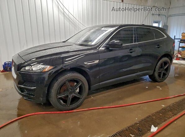 SADCK2GXXKA392993 2019 JAGUAR F-PACE Black Trasero izquierdo