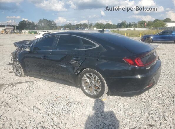 5NPEF4JA9MH078904 2021 HYUNDAI SONATA Black Հետևի աջ