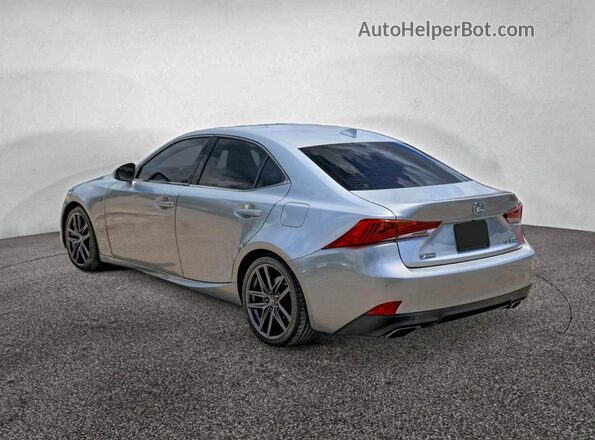 JTHBA1D28K5091725 2019 LEXUS IS Silver Передня права чверть
