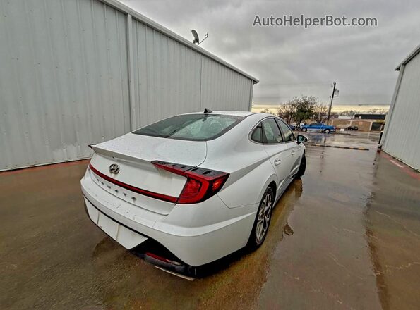 5NPEF4JAXLH001960 2020 HYUNDAI SONATA Белый 