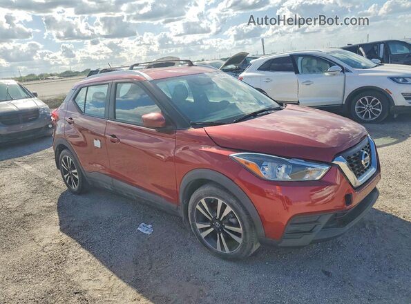 3N1CP5CU6JL538472 2018 NISSAN KICKS Red Front view