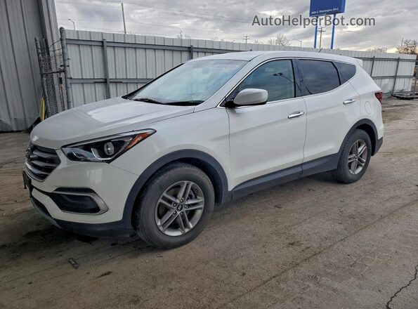 5XYZT3LB5JG564199 2018 HYUNDAI SANTA FE White 