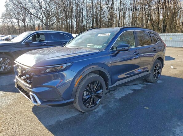 5J6RS6H99RL021068 2024 HONDA CR-V Blue Rear left