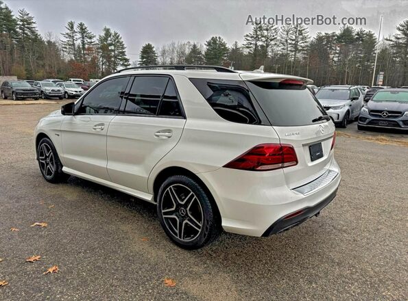 4JGDA6EB6JB072804 2018 MERCEDES-BENZ GLE Белый Передняя правая четверть