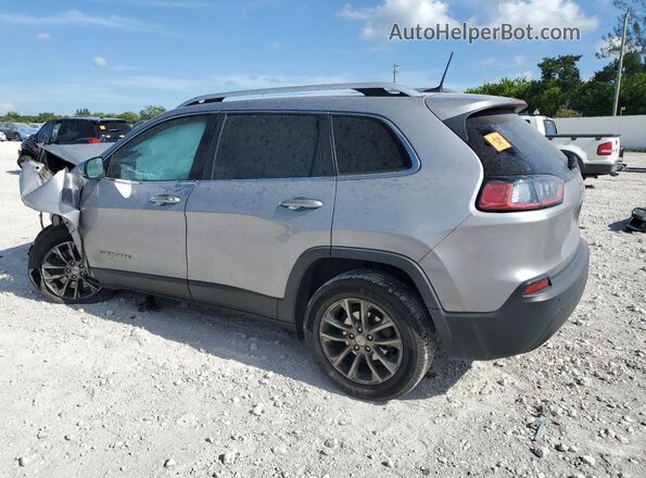 1C4PJLLB2KD318644 2019 JEEP CHEROKEE Silver Задня права чверть