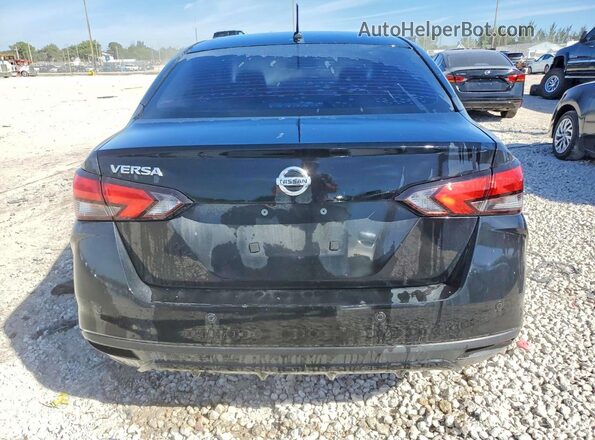 3N1CN8DV7LL865352 2020 NISSAN VERSA Black Front interior view