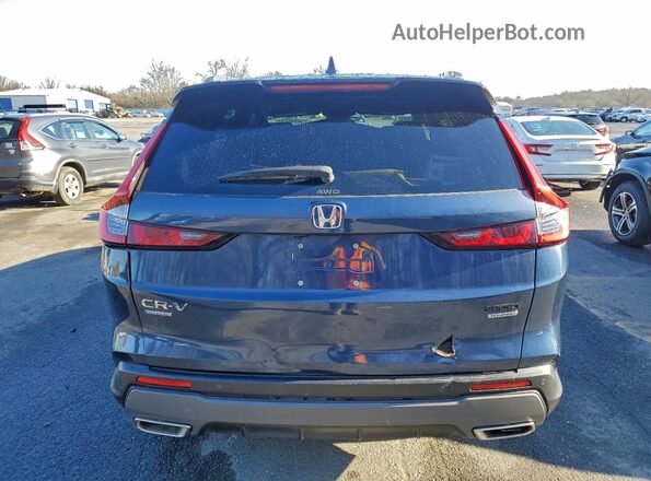 5J6RS6H99RL021068 2024 HONDA CR-V Blue Front interior view
