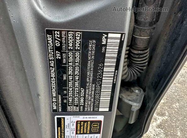 W1N0J8EB8PG123626 2023 MERCEDES-BENZ GLC-CLASS Gray 