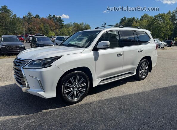 JTJHY7AX0G4198272 2016 LEXUS LX570 White 