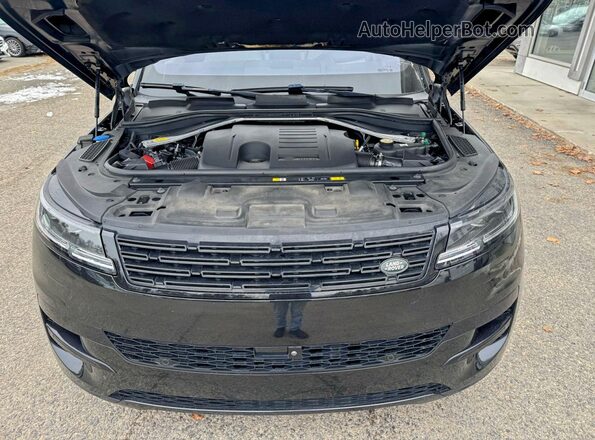 SAL1P9EU4PA135253 2023 LAND ROVER RANGE Black უკანა სავარძლების ხედი