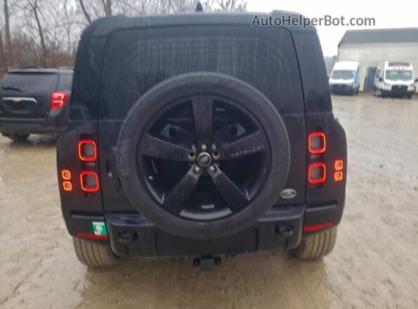 SALEXERU0M2049481 2021 LAND ROVER DEFENDER Black წინა სალონის ხედი