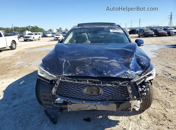 3PCAJ5BB3SF109604 2025 INFINITI QX50 Blue Հետևի տեսք