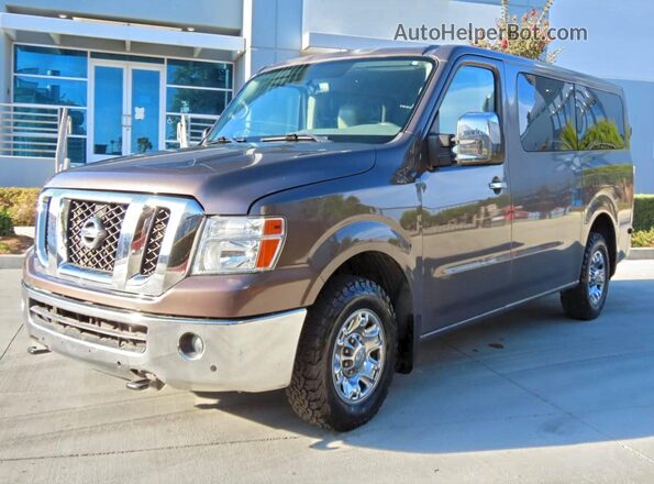 5BZAF0AAXGN853139 2016 NISSAN NV Brown 