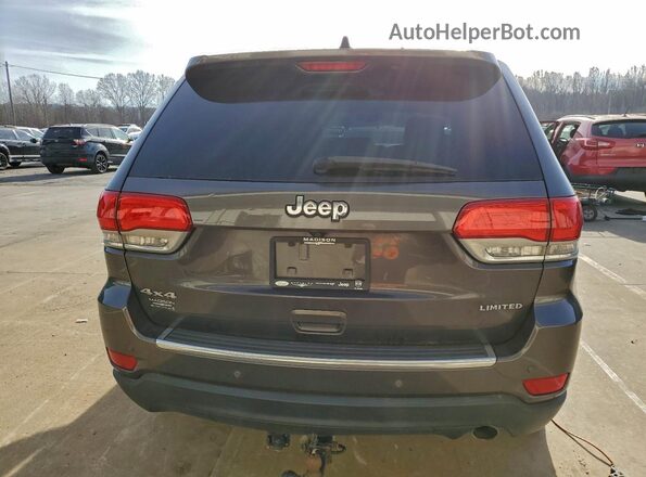 1C4RJFBG9HC734857 2017 JEEP GRAND CHER Черный Вид салона спереди