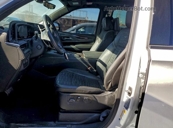 1GYS4RKL0PR165040 2023 CADILLAC ESCALADE White წინა პანელის ხედი