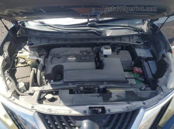 5N1AZ2MG2GN142629 2016 NISSAN MURANO Blue VIN კოდის სტიკერის ხედი