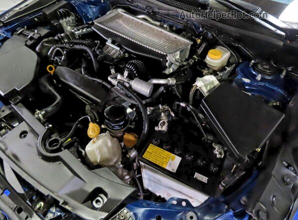 JF1VBAF67P9817432 2023 SUBARU WRX Blue Առջևի վահանակի տեսք