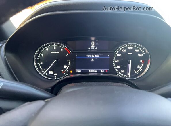1G6DF5RK3L0139547 2020 CADILLAC CT4 White Vista del cuadro de instrumentos