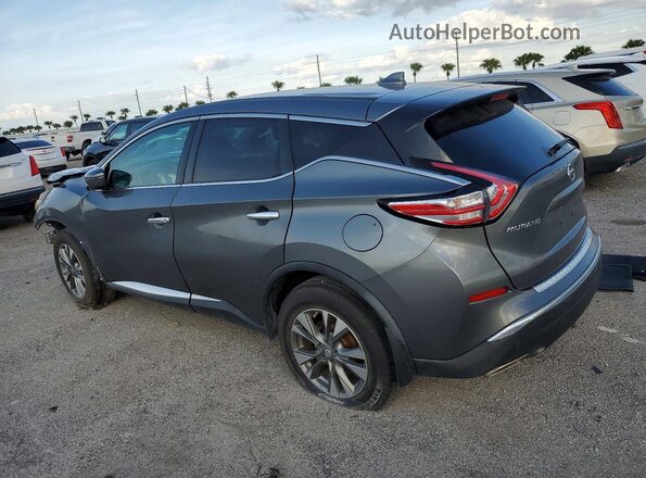 5N1AZ2MG0JN144144 2018 NISSAN MURANO Угольный Задняя правая четверть