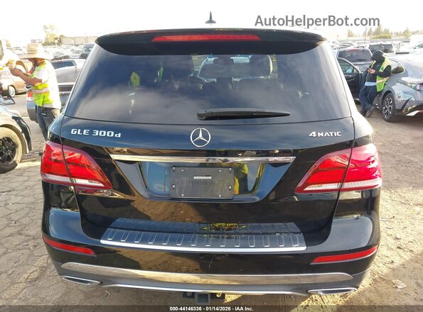 4JGDA0EB0GA673783 2016 MERCEDES-BENZ GLE 300D Black 