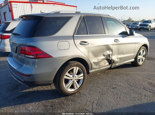4JGDA5GBXGA601547 2016 MERCEDES-BENZ GLE 400 Silver Trasero derecho