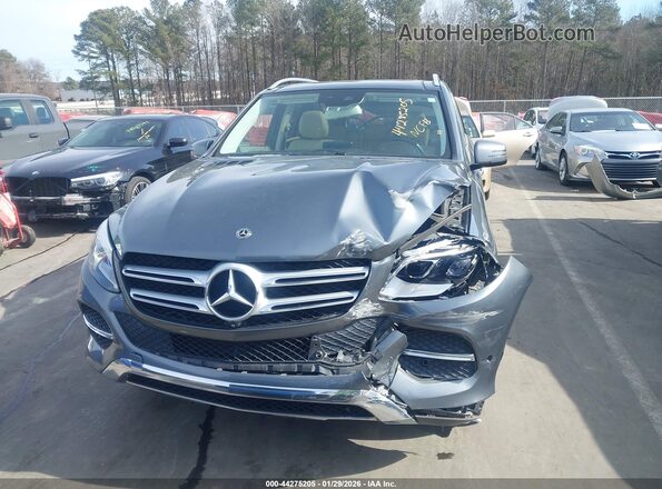 4JGDA5HB0JB049234 2018 MERCEDES-BENZ GLE 350 Gray Vista del cuadro de instrumentos