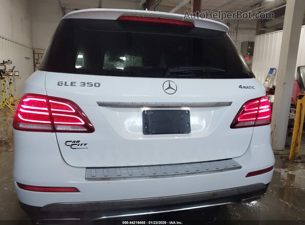 4JGDA5HB1GA727990 2016 MERCEDES-BENZ GLE 350 Белый 