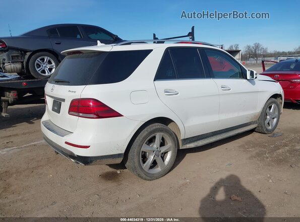 4JGDA5HB1HA901350 2017 MERCEDES-BENZ GLE 350 Белый Задняя правая четверть
