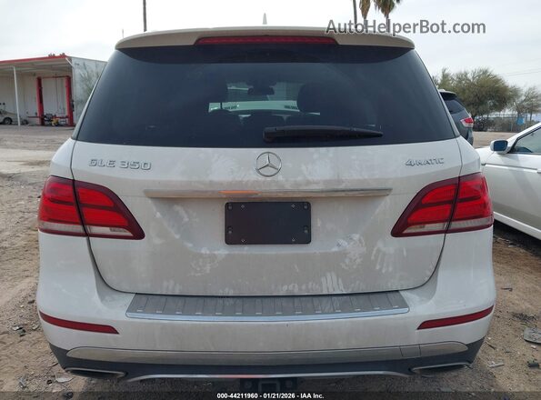 4JGDA5HB3GA797412 2016 MERCEDES-BENZ GLE 350 White 
