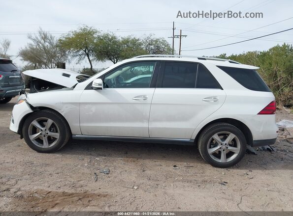 4JGDA5HB3GA797412 2016 MERCEDES-BENZ GLE 350 White 