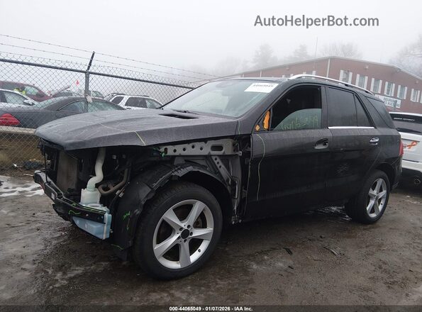 4JGDA5HB4GA693527 2016 MERCEDES-BENZ GLE 350 Black 